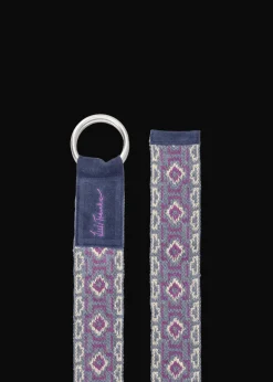 Damen Luis Trenker Gürtel Aus Stoff Und Wildleder Luvicta