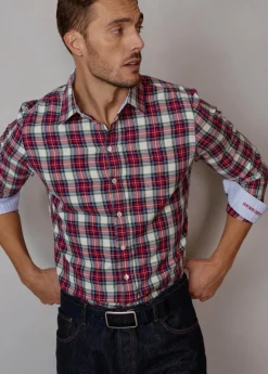 Herren Luis Trenker Gürtel Im Materialmix Lufaro