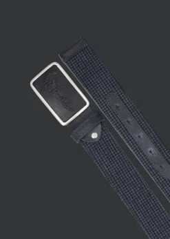 Herren Luis Trenker Gürtel Im Materialmix Lufaro