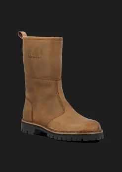 Damen Luis Trenker Halbhohe Lederboots Lustiefele