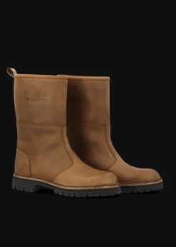 Damen Luis Trenker Halbhohe Lederboots Lustiefele