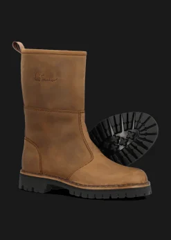 Damen Luis Trenker Halbhohe Lederboots Lustiefele