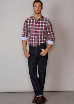 Herren Luis Trenker Hemd Mit Karomuster Lubodo