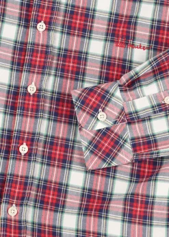 Herren Luis Trenker Hemd Mit Karomuster Lubodo