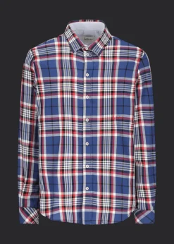 Herren Luis Trenker Hemd Mit Karomuster Lubodo