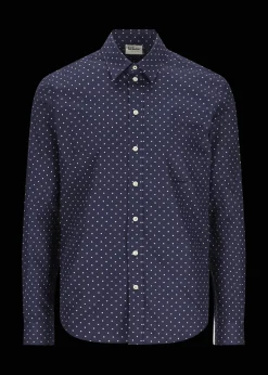 Herren Luis Trenker Hemd Mit Pünktchenmuster Lubodo