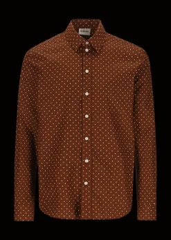 Herren Luis Trenker Hemd Mit Pünktchenmuster Lubodo