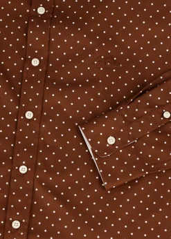 Herren Luis Trenker Hemd Mit Pünktchenmuster Lubodo