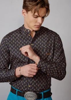 Herren Luis Trenker Hemd Mit Print Lubernet