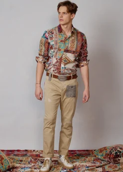 Herren Luis Trenker Hemd Mit Print Lubodo