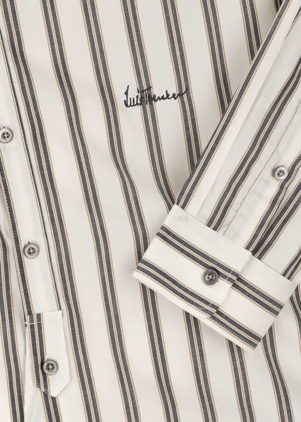 Herren Luis Trenker Hemd Mit Streifenmuster Luhaimo