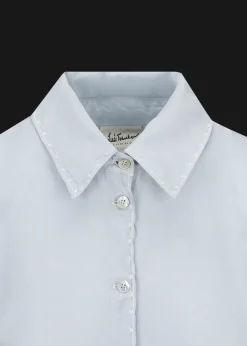 Damen Luis Trenker Hemdblusenkleid Mit Volants Lucinzia