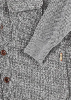 Herren Luis Trenker Hemdjacke Mit Strickärmeln Luolly