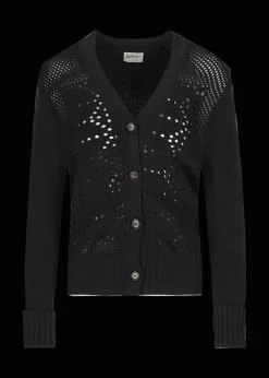 Damen Luis Trenker Häkelcardigan Aus Baumwollmischung Lualma