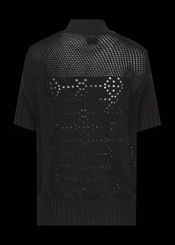 Damen Luis Trenker Häkelpullover Mit Tiefem V-Ausschnitt Lualtea