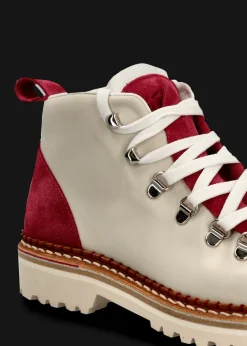 Damen Luis Trenker Hoher Leder-Schnürschuh Lupaolina