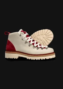 Damen Luis Trenker Hoher Leder-Schnürschuh Lupaolina