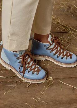 Damen Luis Trenker Hoher Leder-Schnürschuh Lupaolina