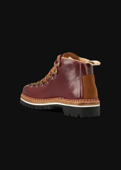 Damen Luis Trenker Hoher Leder-Schnürschuh Lupaolina