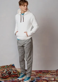 Herren Luis Trenker Hoodie Mit Jacquard-Band Luphilipp