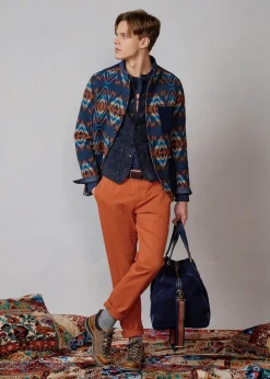 Herren Luis Trenker Hose Aus Baumwollgabardine Lubono