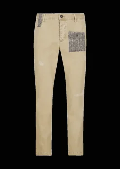 Herren Luis Trenker Hose Aus Baumwollgabardine Luboris