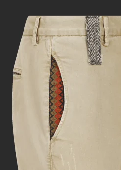 Herren Luis Trenker Hose Aus Baumwollgabardine Luboris