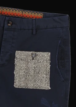 Herren Luis Trenker Hose Aus Baumwollgabardine Luboris