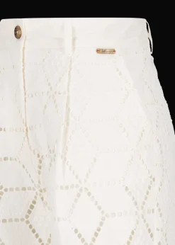 Damen Luis Trenker Hose Im Carrot Fit Aus Sangallo-Spitze Luloretta