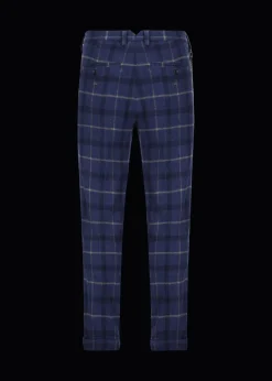 Herren Luis Trenker Hose Mit Karo-Muster Lubruneu