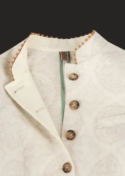 Damen Luis Trenker Jacquardblazer Mit Floralem Muster Luranda