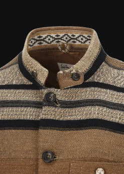 Herren Luis Trenker Jacquardblazer Mit Streifen Lusandro