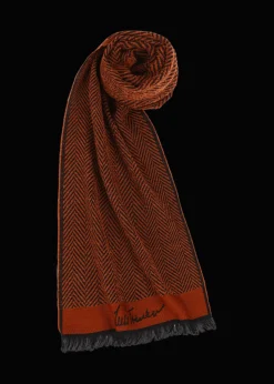 Herren Luis Trenker Jacquard-Schal Lufabi