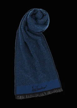 Herren Luis Trenker Jacquard-Schal Lufabi