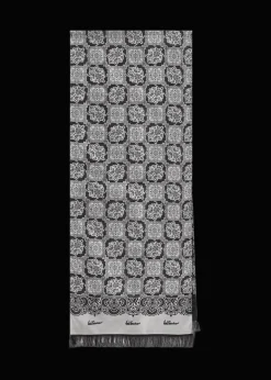 Damen/Herren Luis Trenker Jacquard-Seidenschal Lufranzi