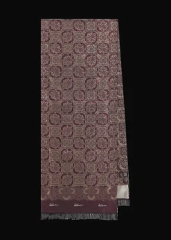 Damen/Herren Luis Trenker Jacquard-Seidenschal Lufranzi