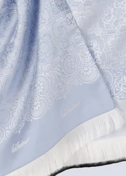 Damen/Herren Luis Trenker Jacquard-Seidenschal Lufranzi