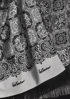 Damen/Herren Luis Trenker Jacquard-Seidenschal Lufranzi