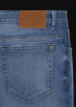 Herren Luis Trenker Jeans Im Stone-Washed Look Lupetrus