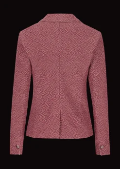 Damen Luis Trenker Jerseyblazer Mit Muster Lurosella