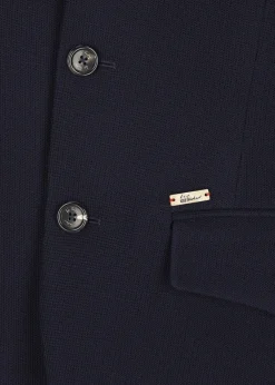 Herren Luis Trenker Jersey-Blazer Mit Stehkragen Lusepp