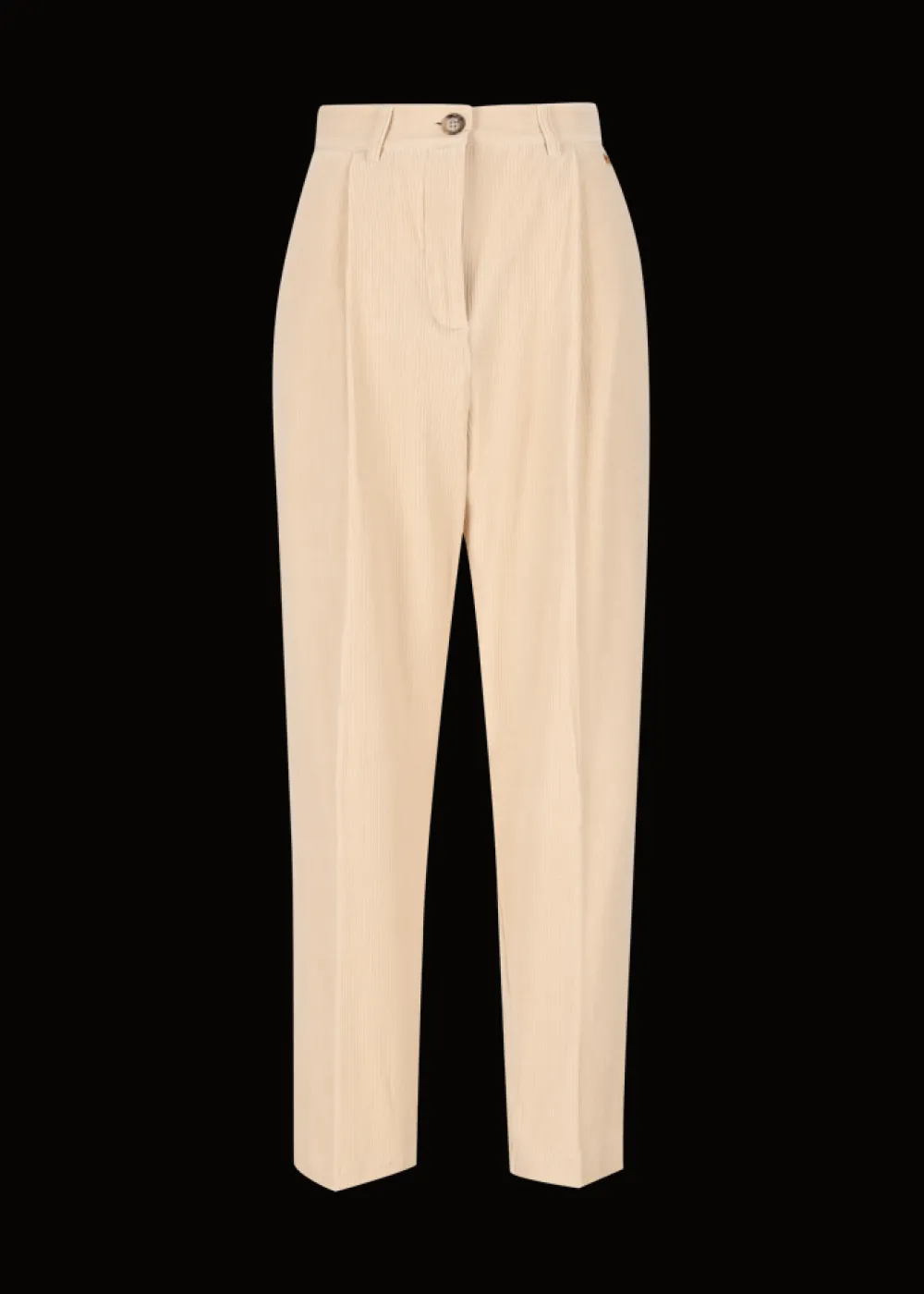 Damen Luis Trenker Jersey-Cord-Hose Im Carrot Fit Luloretta