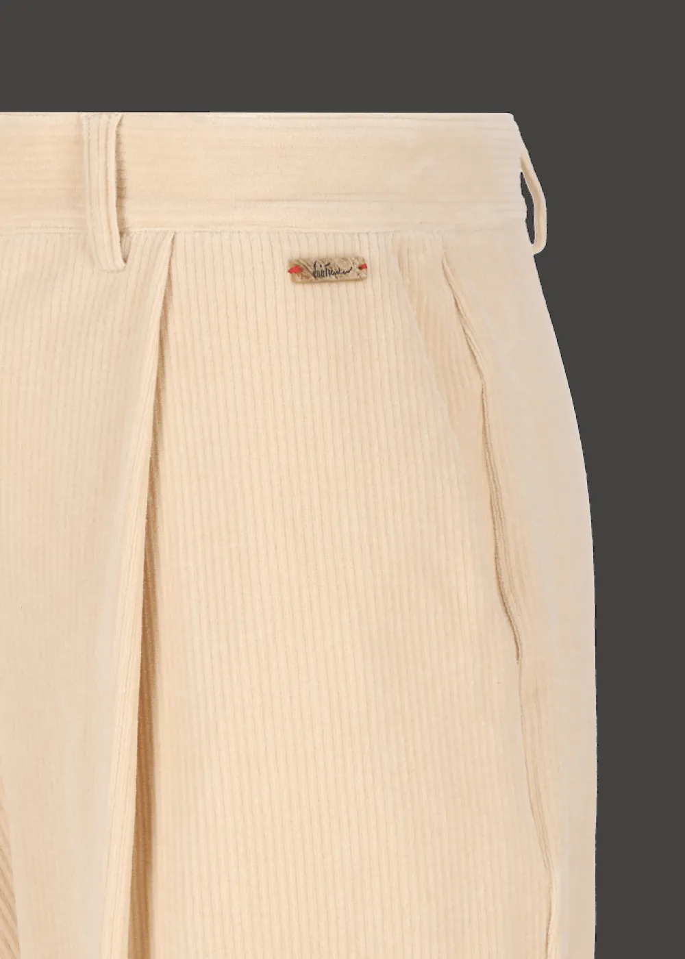 Damen Luis Trenker Jersey-Cord-Hose Im Carrot Fit Luloretta