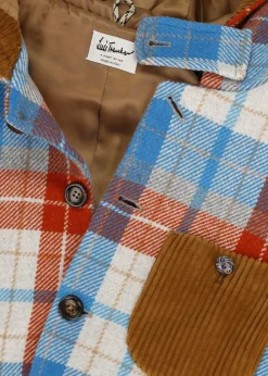 Herren Luis Trenker Kapuzenblazer Im Materialmix Lusamuel