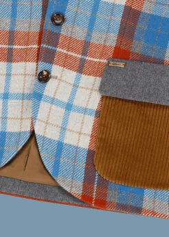 Herren Luis Trenker Kapuzenblazer Im Materialmix Lusamuel