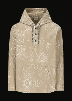 Herren Luis Trenker Kapuzenhemd Mit Bandana-Print Lucram