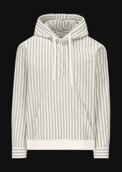 Herren Luis Trenker Kapuzenhemd Mit Streifen Lucram