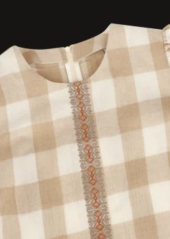 Damen Luis Trenker Karierte Bluse Lugiada