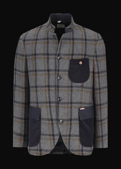 Herren Luis Trenker Karierter Blazer Im Wollmix Lusandro