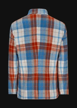 Herren Luis Trenker Karierter Wollmix-Blazer Lusandro